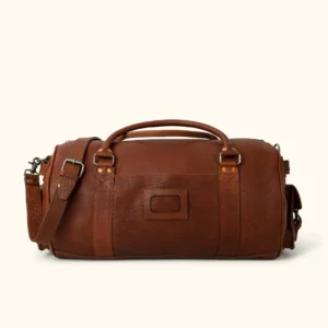 Ryder Reserve Bison Leather Travel Duffle Bag