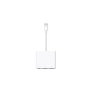 Apple USB-C Digital AV Multiport Adapter – HDMI, USB, and USB-C ports in a compact white design