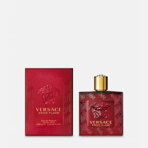 Versace Eros Flame Eau de Parfum 100 ml – Men’s passionate fragrance in red Medusa bottle